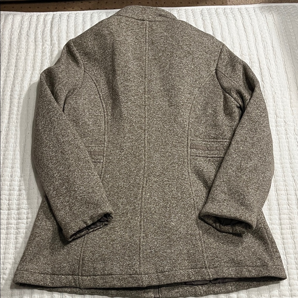 Liz Claiborne Taupe Utility Jacket - Picture 3 of 3